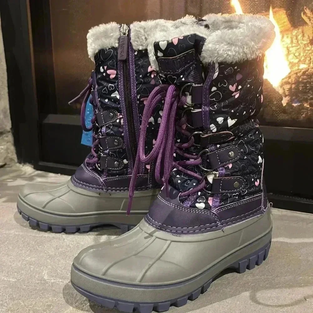 Tundra Perth Water resistant Thermolite insulation, zip up faux fur, snow boots